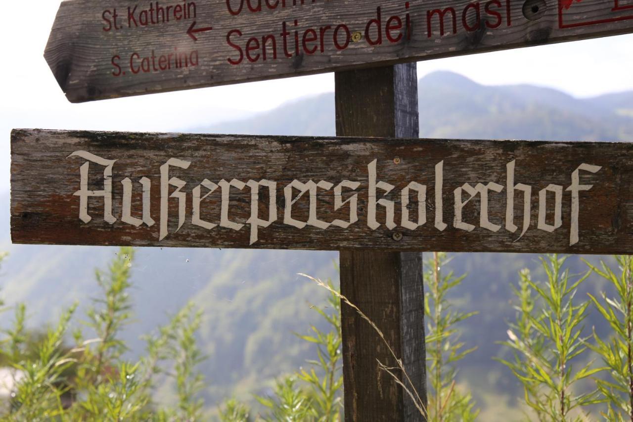 Außerperskolerhof - Adults only Völs am Schlern Exterior foto